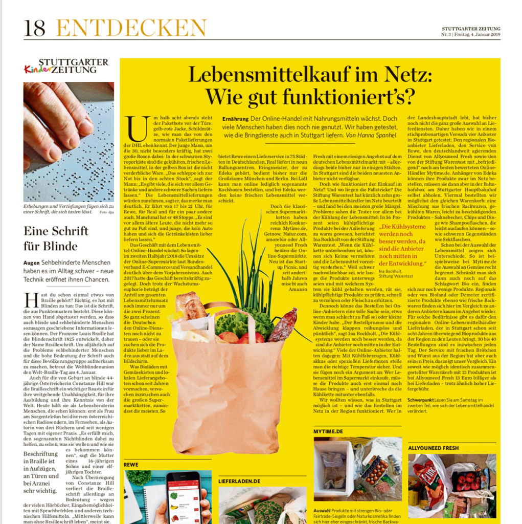 Stuttgarter Zeitung vom 4.1.2019, Seite 18